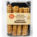 BAKEWAY Waffer Roll ""Lakomka"" Condensed Milk 400g