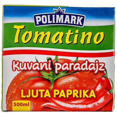 POLIMARK TOMATINO HOT (KUVANI PARADAJZ) 500ml
