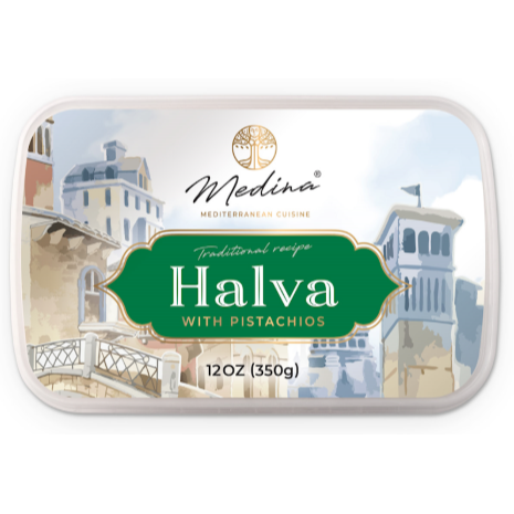MEDINA HALVA PISTACHIO 12OZ