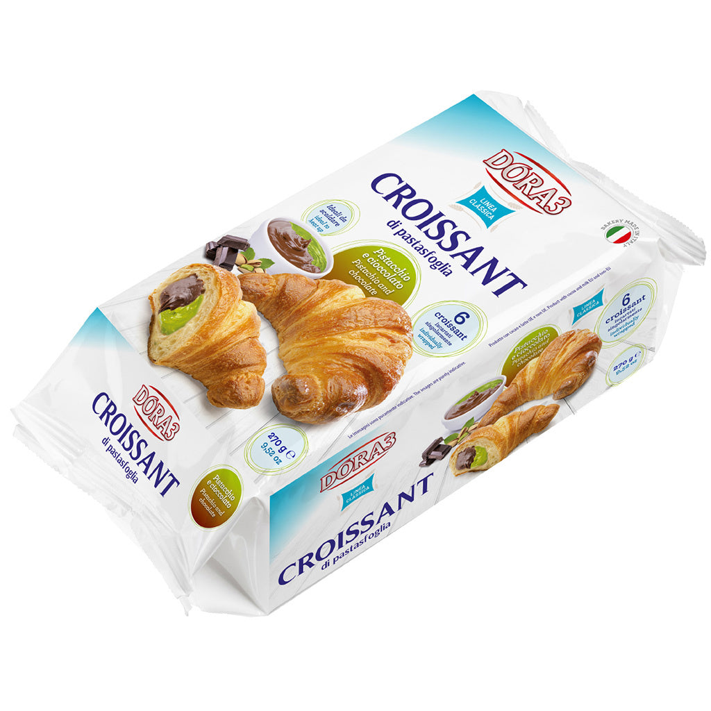 Croissant Pistachio and Chocolate