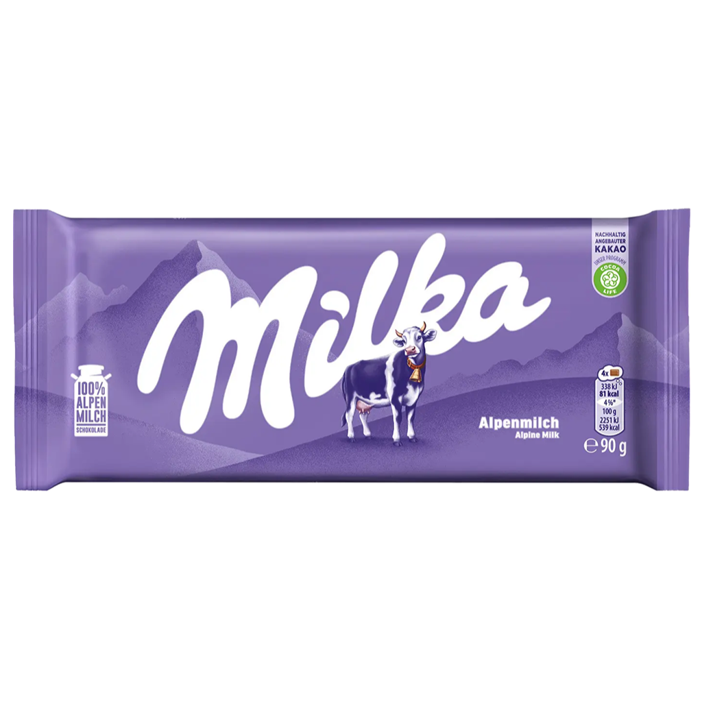 Milka Alpine Milk Choc