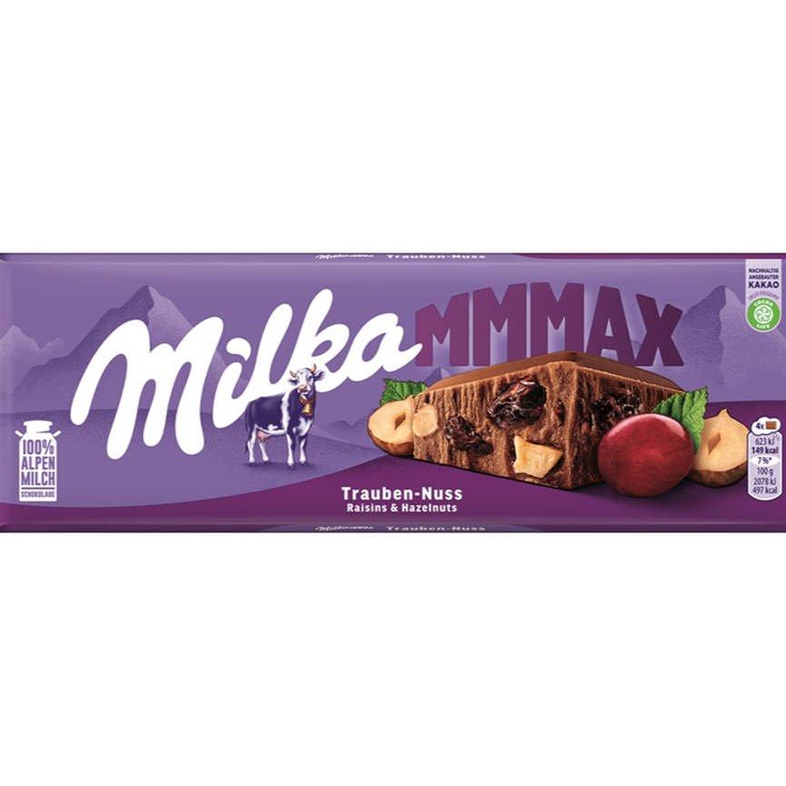 Mmmax Trauben Nuss Raisins & Hazelnut Choc
