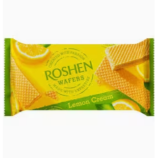 ROSHEN Wafers Lemon #0100 (Kosher&Halal) 216g
