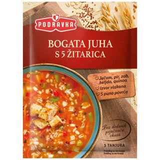 Bogata Juha 5 Grain Hearty Vegetable Soup