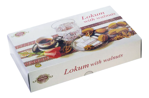 Lokum with Walnuts