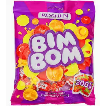 ROSHEN Packed Candies Bim-Bom (Kosher&Halal) 200g