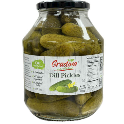 GRADINA DILL PICKLES 58OZ