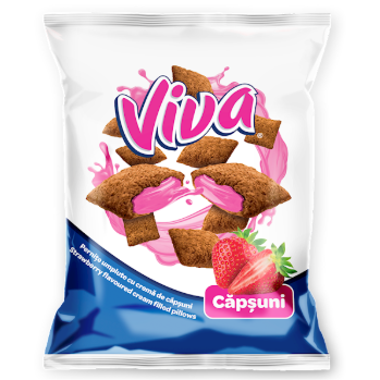 VIVA SNACKS STRAWBERRY 200G