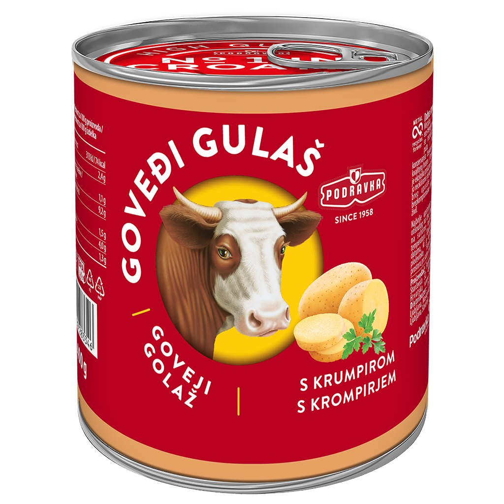 Govedi Gulas Beef Goulash with Potato