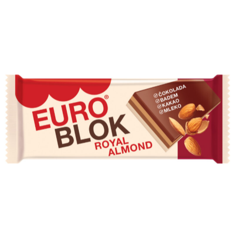 TAKOVO EUROBLOK ALMOND 100G