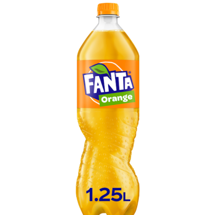 FANTA ORANGE PLASTIC 1.25L