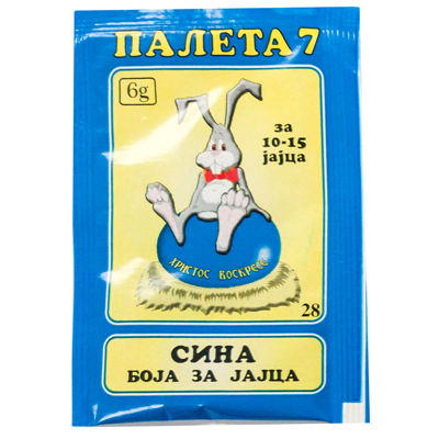 EGG DYE BLUE  3g
