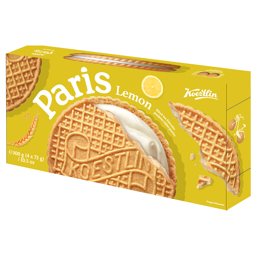 Paris Filled Biscuit Lemon