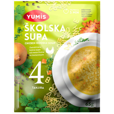 YUMIS SCHOOL SOUP 65g