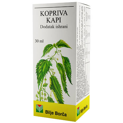BILJE BORCA NETTLE DROPS (KOPRIVA KAPI) 30ml
