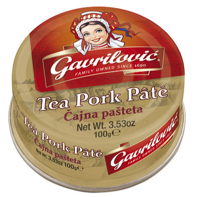 GAVRILOVIC TEA PORK PATE (CAJNA) 100g