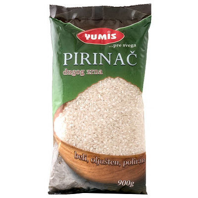 YUMIS RICE WHITE LONG GRAIN 900g