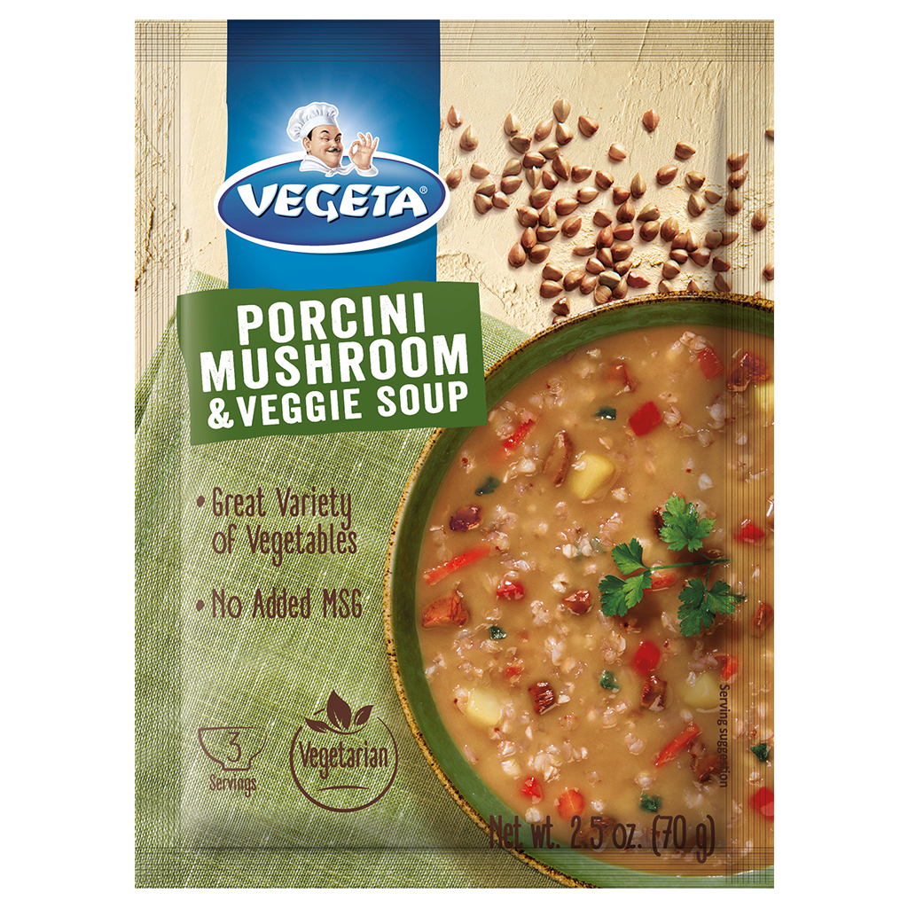 Porcini Mushroom and Vegetable Soup