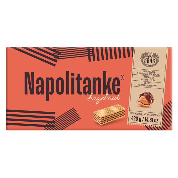 Napolitanke Hazelnut 420g